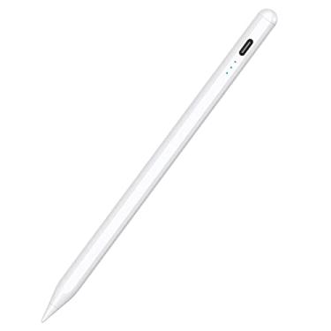 Imagem de Caneta Stylus para iPad 9ª e 10ª geração, Apple Pencil 2ª Geração, 2X Fast Charge Apple Pen para iPad 2018-2023, iPad Pencil para iPad Pro 11/12.9 3/4/5 Gen, iPad Mini 5/6, iPad 6/7/8,