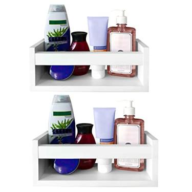 Imagem de Prateleira Nicho Para Banheiro Cosméticos 30CM Kit 2 Pç