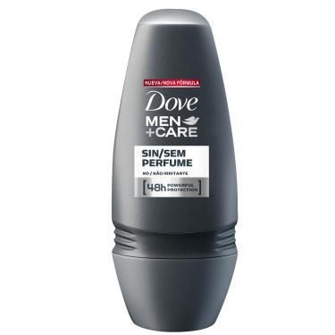 Imagem de Desodorante Dove Men+Care Sem Perfume Roll-on Antitranspirante com 50ml 50ml