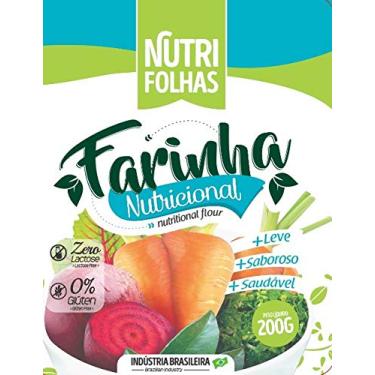 Imagem de ingrediente para suco detox e suco verde Kit com 4 pacotes de suplemento nutricional Nutrifolhas