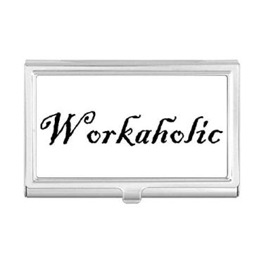 Imagem de Carteira elegante com porta-cartões de visita Workaholic