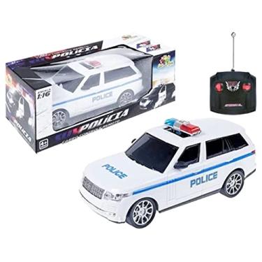 Imagem de Carro de Controle Remoto SUV Policia Land Art Brink7 Funcoes