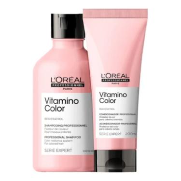 Imagem de Kit Loreal Vitamino Color Shampoo 300ml Condicionador 200ml ORIGINAL