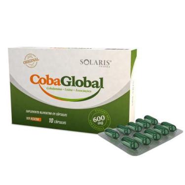 Imagem de Cobaglobal 500Mg C/20 Caps Aumento Apetite - Sem Lactose - Solaris