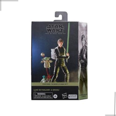 Imagem de Star Wars The Black Series Luke Skywalker Grogu Hasbro F8345