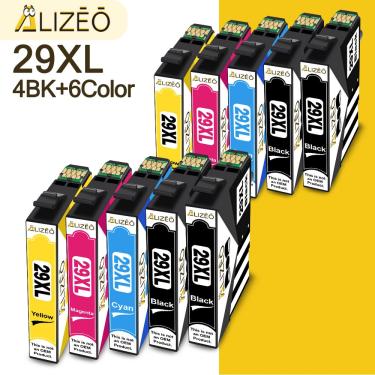 Imagem de Cartucho de tinta ALIZEO com Chip  Compatível com Epson XP235  XP247  XP245  XP332  XP335  XP342