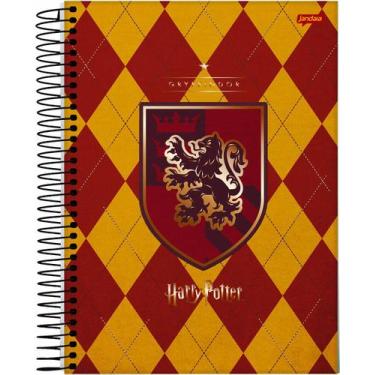 Imagem de Caderno Harry Potter Grifinória Jandaia 1 Matéria 96 Folhas