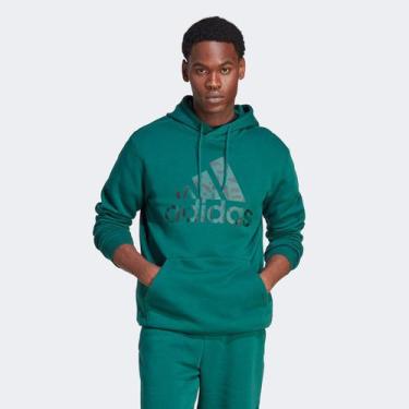 Imagem de Blusa Moletom Adidas Big Logo Aop Com Capuz Masculina