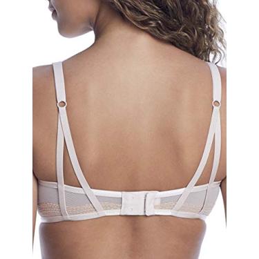 Imagem de Maidenform Sutiã feminino com aro, Love the Lift Suavizante Lace Demi, sutiã push-up para mulheres, Casca de areia/mel blush bege, 34B