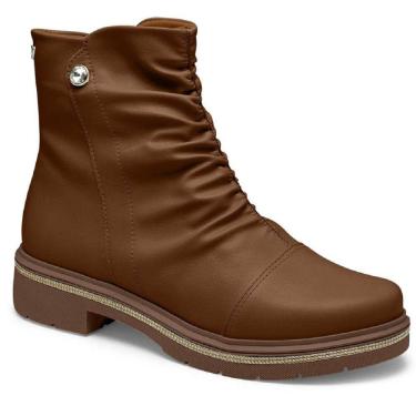 Imagem de Bota Cano Curto Mississipi MA072 Feminina - Chocolate