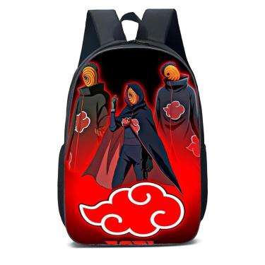 Imagem de Mochila Escolar Infanto Juvenil Anime Naruto Tobi Novidades 0561-Unissex