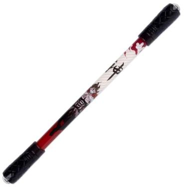 Imagem de Caneta giratória de descompressão legal para estudantes com tubo de armazenamento - Black God (Bare Pen)