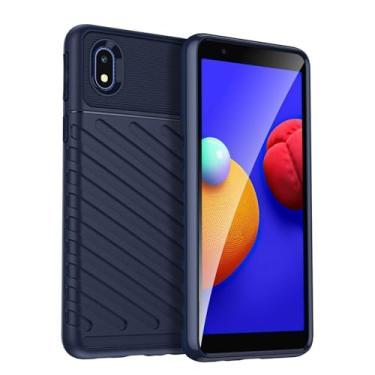 Imagem de Capas para Samsung Galaxy A3 Core.Caso básico,Botão de pressão flexível / 360 ° Proteção completa,Sensação arenácea