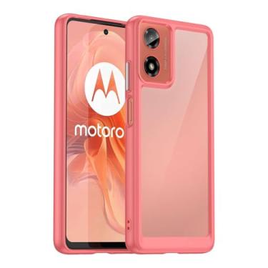 Imagem de Capas Compatível com Moto G24,Caixa de telefone,fino e leve,resistente a riscos,anti-impressão digital e proteção contra queda