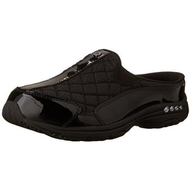 Imagem de Easy Spirit Mule Turguide Feminino, Patente preto/prata, 10