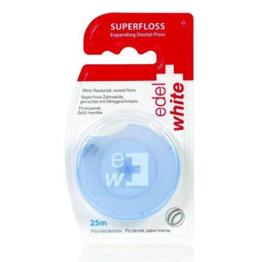 Imagem de Fio Dental edel+white Superfloss - Limpeza Eficiente - Menta