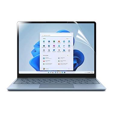 Imagem de Pacote com 2 protetores de tela para Microsoft Surface Laptop Go 3 31.2 cm (2023), Surface Laptop Go 2/1 31.5 cm 2022-2020 protetor de acessórios para tela sensível ao toque, alta definição,