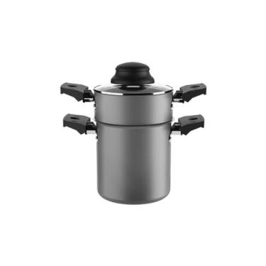 Imagem de Brinox - Cuscuzeira Individual Especiarias 800ml Alumínio - Prata