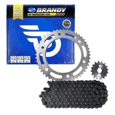 Imagem de Kit Relação Brandy 1045 NXR 125 Bros Mix 2009 Em Diante