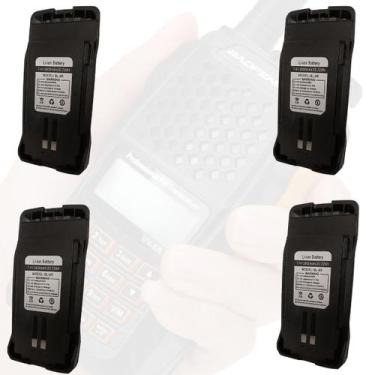 Imagem de Combo 4 Baterias Para Rádio Comunicador Baofeng Walk Talk - Lellis Roc