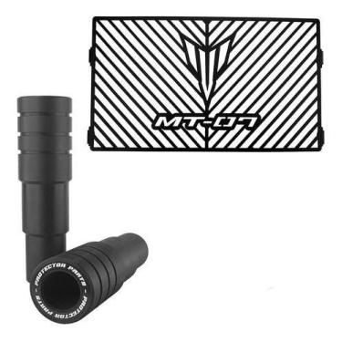 Imagem de Slider Diant De Nylon + Protetor Radiador Mt-07 Mt07 15 / 21 - Protect