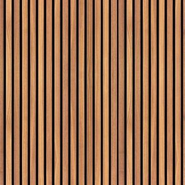 Imagem de Papel De Parede Adesivo Imitação Ripado De Madeira 3m - Banner Bani