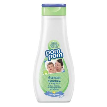 Imagem de Shampoo Infantil Pom Pom Camomila com 200ml, 200ml