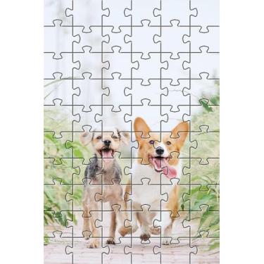 Imagem de 6 Quebra-Cabeça Cognitivo Reabilitação Idosos Cachorros - Coleção TEA 