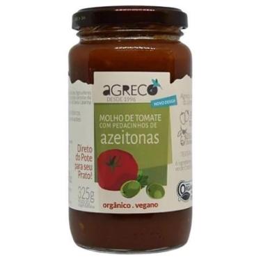 Imagem de Molho de Tomate com Azeitona Orgânico Agreco 325g