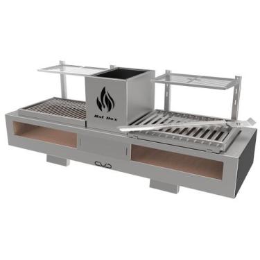 Imagem de Churrasqueira Parrilla Dupla Grelha Argentina Uruguaia - CWD