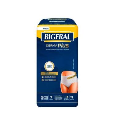 Imagem de Roupa Íntima Bigfral Derma Plus G/XG 7 Unidades, 1 Unidade, 7, G/XG