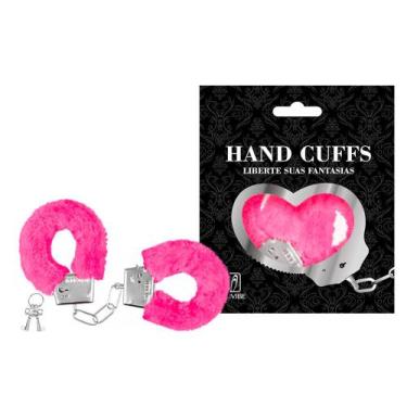 Imagem de Algemas Bracelete e Pelúcia Aveludada Rosa Pink - YouVibe