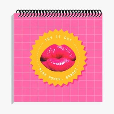 Imagem de Bloco De Anotações Pinkcore 14X14 Espiral Com 80 Folhas - Paper Pink