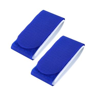 Imagem de rockible 2Pcs Ski Straps, Ski Wraps Ties para transportar equipamentos de esqui, fita de fixação ajustável para cinta de transporte de snowboard, Azul