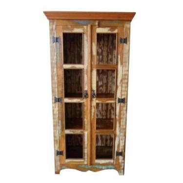 Imagem de Armário Rústico Andrew em Madeira de Demolição - Cód 2209 - Barrocarte