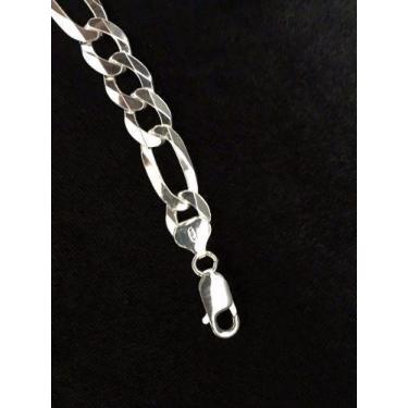 Imagem de Conjunto Corrente E Pulseira Italiana 3 Em 1 Em Prata 925 - DG Present