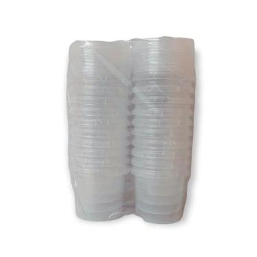 Imagem de Pote Redondo Transparente 220ml Tampa com Lacre c/20 un - Rei Embalage