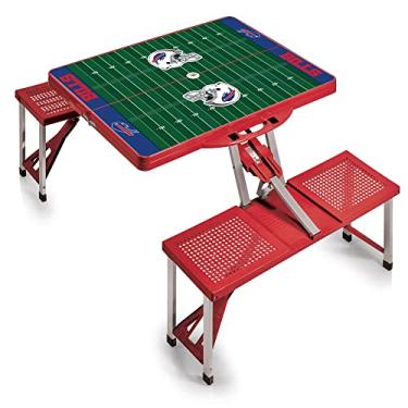 Imagem de Mesa de piquenique Buffalo Bills - Vermelha