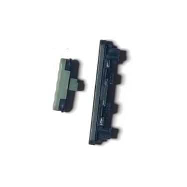 Imagem de Botão liga/desliga + botão de volume botão lateral peça de reparo de substituição para Google Pixel 5A Pixel5A (preto)