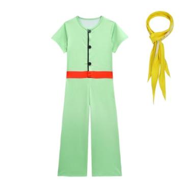 Imagem de Dressy Daisy Kids Boys The Little Prince Fancy Costume Dress Up Set with Yellow Scarf Halloween Party Outfits Size 8-10