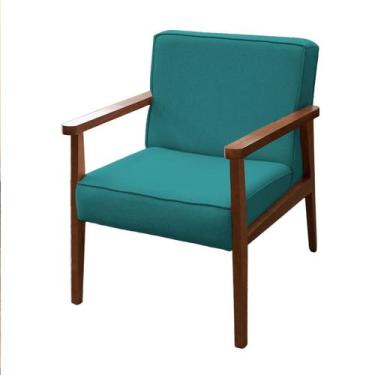 Imagem de Poltrona Decorativa Vitoria p/ Sala e Recepção DiMartins - GRUPO VERSA