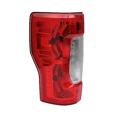Imagem de X AUTOHAUX Conjunto de luz traseira do lado esquerdo do motorista para Ford F250 F350 Super Duty 2017-2019 Lanterna traseira de freio traseiro sem ponto cego e luz LED