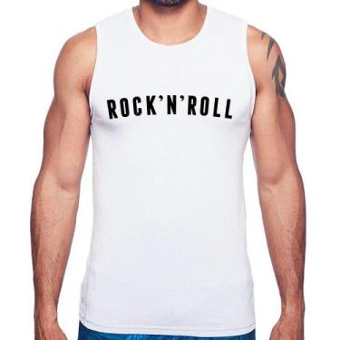 Imagem de Regata Rock 'n' Roll - Foca na Moda, Branco, P