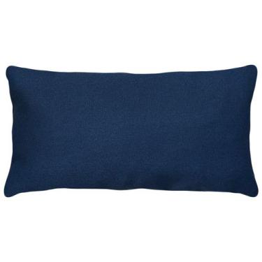 Imagem de Almofada Decorativa Linho Azul Verde Terra Bege Luxo 30x50 - M3 Decora