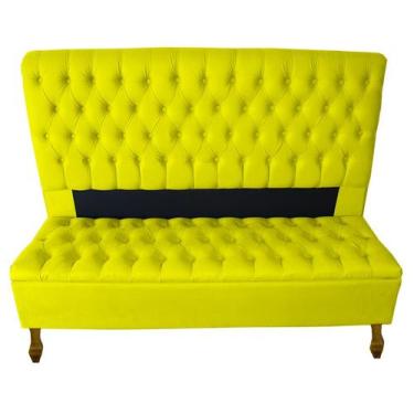 Imagem de Cabeceira E Recamier Iza Para Cama Box Casal Queen 1.60 - Suede - Sv D