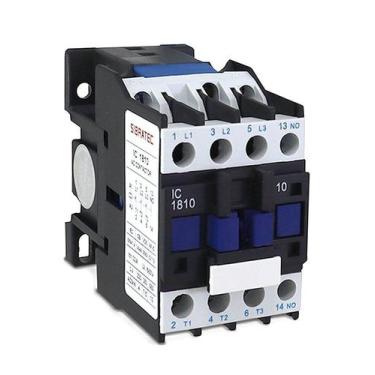 Imagem de Contator Tripolar IC1810 18A  1NA  Bobina - SIBRATEC, 127 Vca