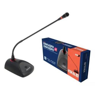 Imagem de Microfone Mesa Gooseneck Reuniões/Palestra 45 Cm Vokal Vmm145ph Phanto