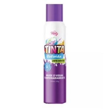 Imagem de Tinta colorida para cabelos 150ml 85g my party variação violeta neon