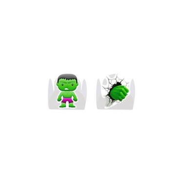 Imagem de 100 Forminha para Doce modelo petala personalizada com Aplique - Hulk 