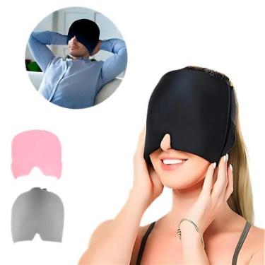 Imagem de Touca Termica Pra Enxaqueca Mascara Que Alivia Dor De Cabeça - Touca Q